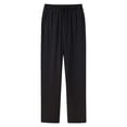 thumbnail image 4 of Blmnix Baggy Pants Pants Men Palazzo Relaxed Fit Lounge Pants Pants Long Black Straight-Leg Low Rise Mens Summer Pants,XXXXL, 4 of 5