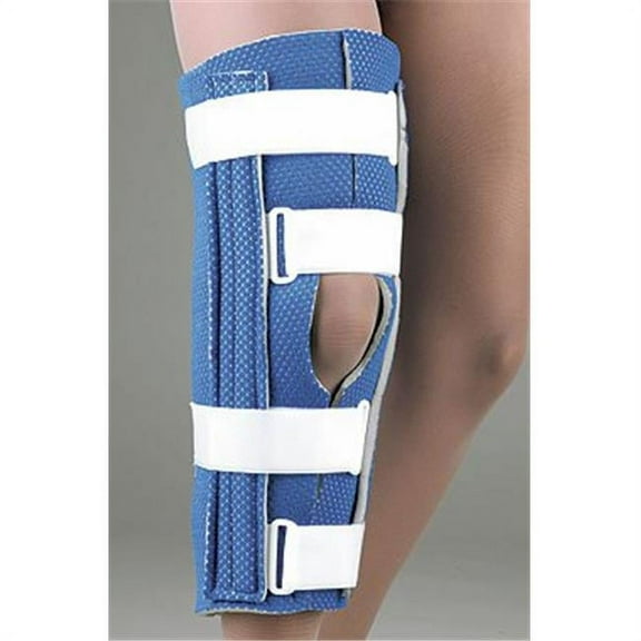 FLA Orthopedics 37-724004 Breathable Universal Cutaway Knee Immobilizer 22 In. Blue Universal
