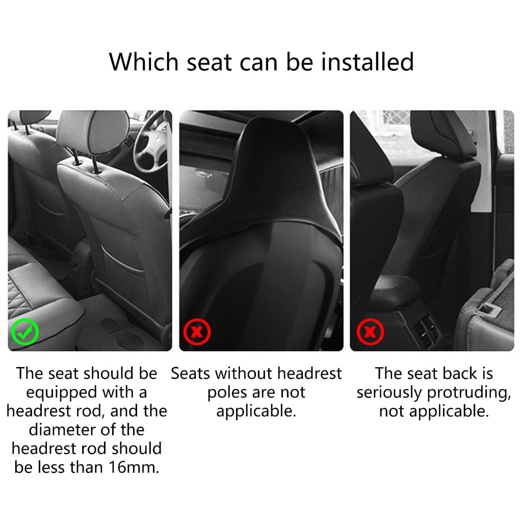 Zeiwohndc Headrest Table Car Seats Tray Cup Holder Phone Stand Car Interior Accessories
