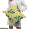 thumbnail image 5 of Ambesonne Floral Fabric by the Yard Upholstery, Yellow Cloves with Branches, 3 Yards, Mustard Green and Tan, 5 of 5