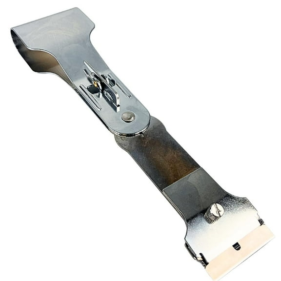 WEDGE 3-Position Scraper  8" 20.3 cm Length  Safety Storage Handle  Versatile for Stickers, Paint & Varnish  1.5" 3.8 cm Blade Width  Durable & Adjustable