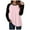 Pink, variant on Kogui Womens Oversized Long Sleeve T Shirts 2025 Basic Crewneck Tee Fall Tops Casual Workout Y2K Clothes (Pink,XXL)