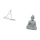 thumbnail image 5 of Estatua de Buda mono pensador abstracto creativo, figura decorativa única, escultura artística, adorno para entrada, dormitorio, hotel, patio, patio t, 5 of 8