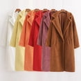 thumbnail image 3 of Abrigo acolchado de algodón para mujer de comercio exterior de Amazon Chaqueta de lana de cordero con solapa suelta y gruesa de invierno para mujer de estilo europeo y americano, 3 of 6