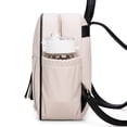 thumbnail image 4 of Montana West Purse Medium Backpack for Women Anti Theft Backpacks with Secured Zipper, Beige-Black, 4 of 7