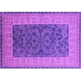 thumbnail image 1 of Ahgly Company Indoor Rectangle Oriental Purple Industrial Area Rugs, 8' x 10', 1 of 4