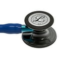 thumbnail image 2 of 3M Littmann Cardiology IV Stethoscope, Pop of Color, High Polish Smoke-Finish Chestpiece, Navy Tube, Blue Stem and Black Headset, 27 inch, 6202, 2 of 4
