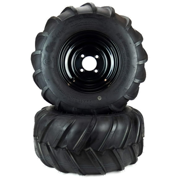 (2) Aggressive Tire Assemblies 22x11.00-10 Bad Boy ZT Elite Models 022-2014-00