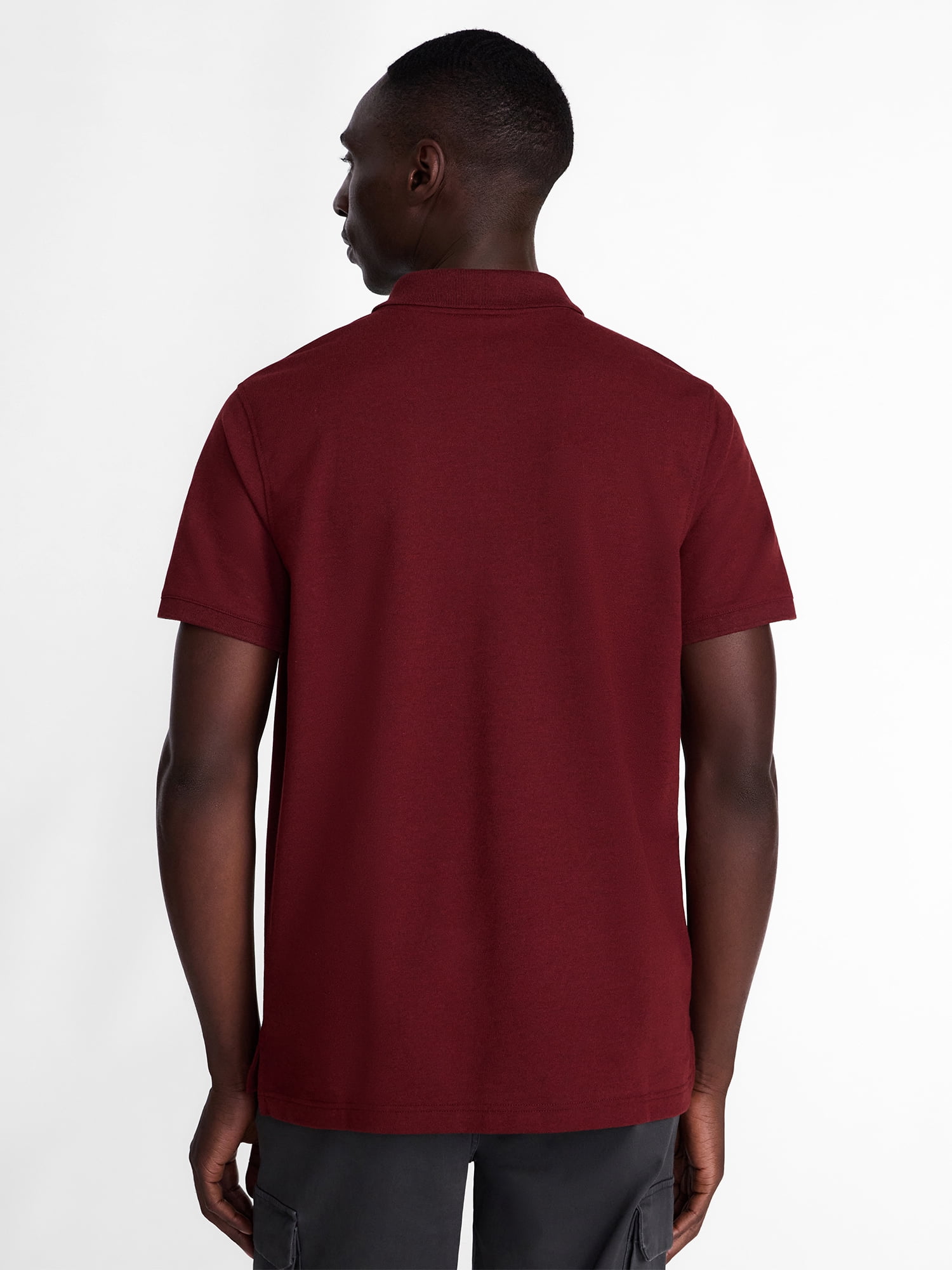 George Men's and Big and Tall Men's Pique Polo Shirt with Short Sleeves, Sizes XS-5XL, LT-3XLT