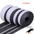 thumbnail image 1 of Ruban Auto-Agrippant Réutilisable en Nylon Noir, Largeur 2 cm x Longueur 5 m - Adhérence Forte pour Surfaces Lisses, Sans Résidu, Idéal pour la Maison, le Bureau, l'École pour Fixer Matelas, Sofas, Télécommande, 1 of 1