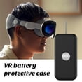 thumbnail image 3 of SUSUchens - Funda protectora de batería de silicona de alta dureza, resistente a arañazos y a impactos, para gafas de realidad virtual (VR) Vision Pro, color verde menta, 3 of 8