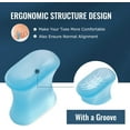 thumbnail image 6 of Welnove Gel Toe Separators for Bunion Relief – 12-Pack Soft Silicone Toe Spacers for Overlapping Toes, Calluses & Foot Comfort – Men & Women, 6 of 9