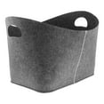 thumbnail image 4 of Open Storage Bins with Handles, Portable Storage Basket for Clothing, Toys, dark gray, 4 of 9