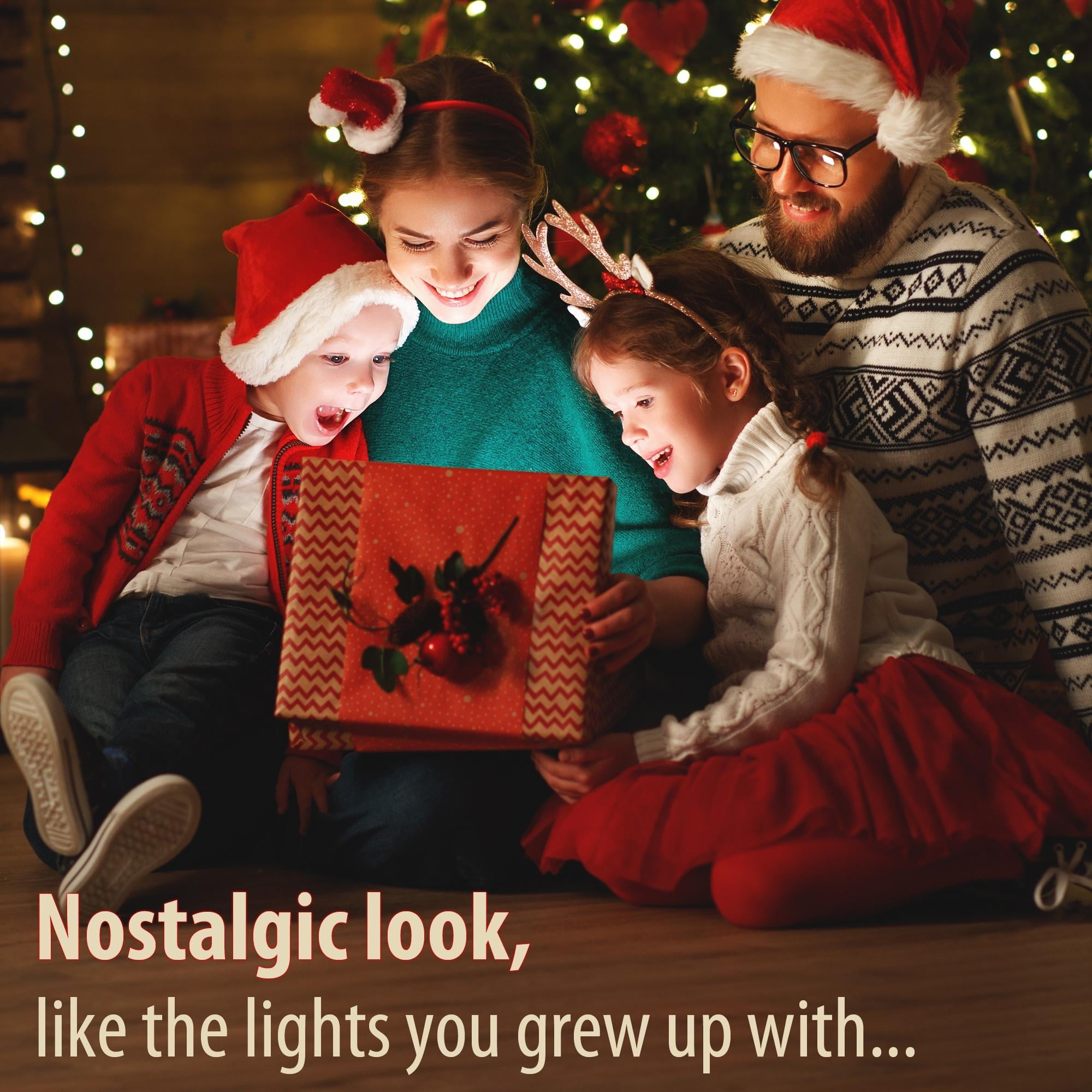 Brite Star 150 Count 8-Function Chasing Light Set - Outdoor String Lights with Twinkling, Flashing, and Steady On Modes - Ideal for Christmas Tree and Outdoor Christmas Decorations, Multi