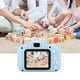 thumbnail image 1 of Mini cámara digital portátil X2 de 2,0 pulgadas con pantalla a color IPS para niños, cámara HD 1080P (azul), 1 of 11