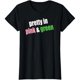 thumbnail image 1 of Playera Rosa y Verde 100% Algodón para Mujer, 1 of 7