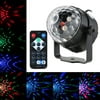 Lixada 3W RGB Mini LED Magic Ball Stage Effect Light with Remote Control for Disco KTV Club Bar Party