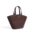 thumbnail image 2 of Bolso de mano de piel auténtica para mujer con diseño de nicho, bolso de mano de lujo para mujer con compartimento, bolso de mano y cartera de moda clásica, 2 of 5