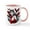 White/Pink Inside, variant on CafePress - Devil Bats - 11 oz Ceramic Mug - Novelty Coffee Tea Cup