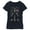Navy Blue, variant on Girl's Lost Gods Halloween Skeleton Rib Cage Heart  Graphic Tee Black Large