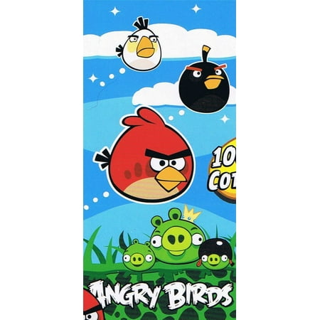 UPC 032281611583 product image for Angry Birds Beach/Bath Towel | upcitemdb.com