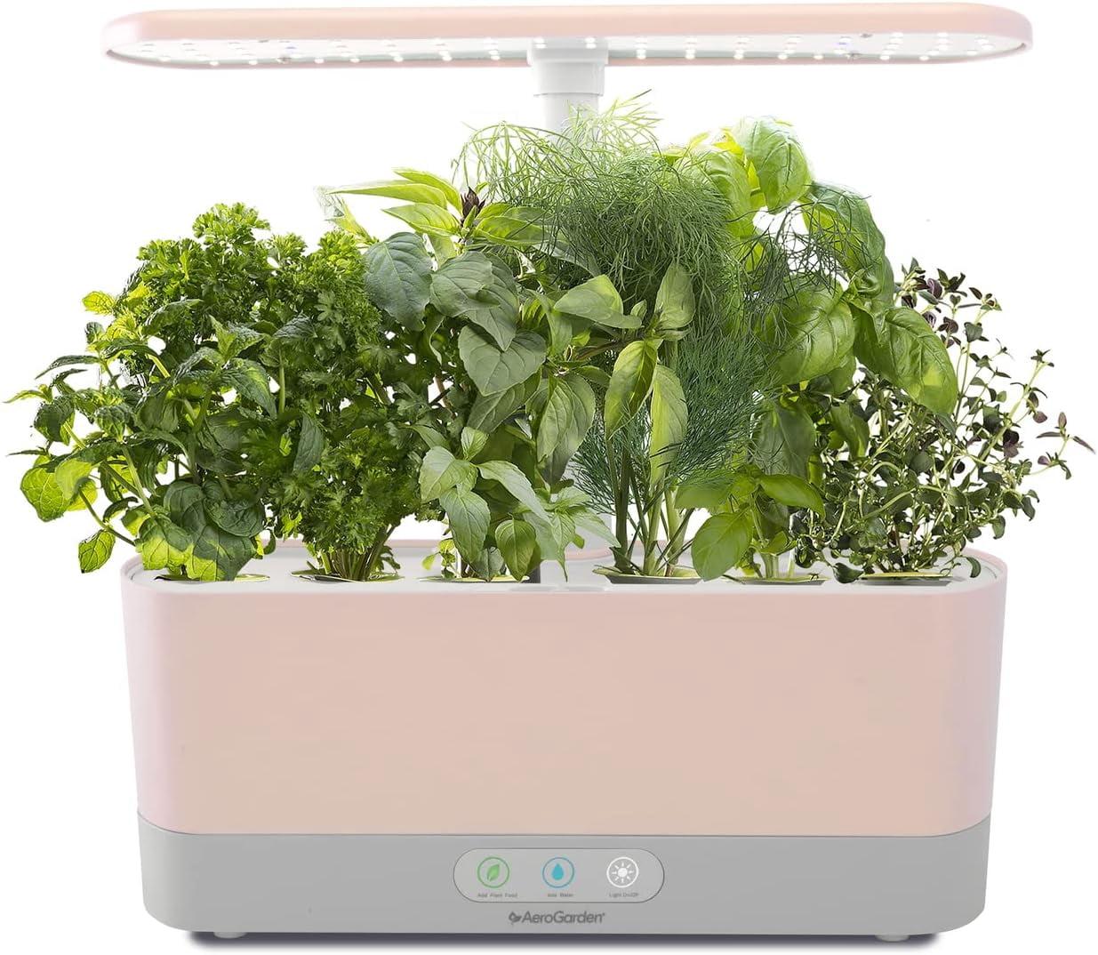 AeroGarden Harvest Elite Slim Indoor Stainless Steel Herb Grow Kit  display picture 1