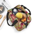 thumbnail image 5 of Yiaed Bright Mushrooms Print Insulated Lunch Bag Reusable Cute Tote Lunch Box, Leakproof Cooler Lunch Bags for Work Office Travel School Picnic, 5 of 5