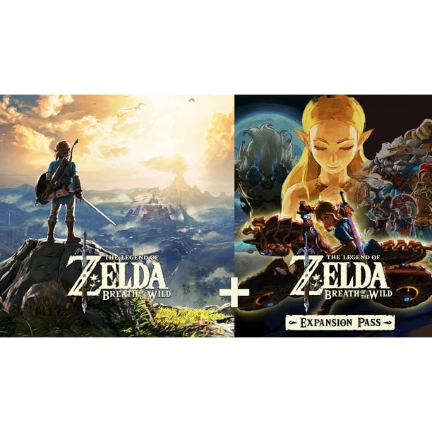 The Legend Of Zelda Breath Of The Wild And Expansion Pass Bundle Nintendo Switch Digital Download Walmart Com Walmart Com
