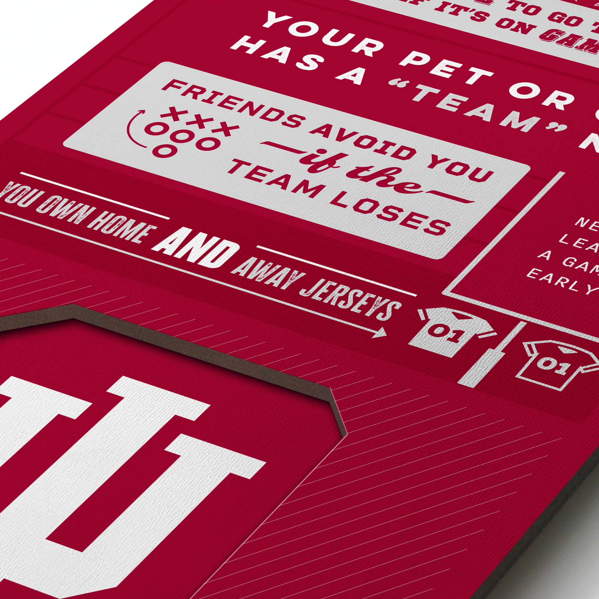 YouTheFan NCAA Indiana Hoosiers 3D Top 10 Wall Art