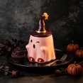 thumbnail image 6 of DefiDgd Ghost Shaped Ceramic Mug with Witch Hat Lid,Cute Novelty Ghost Water Cup,Decorative Drinkware for Novelty Office Desk Party Home Daily Drinking Use(G), 6 of 7