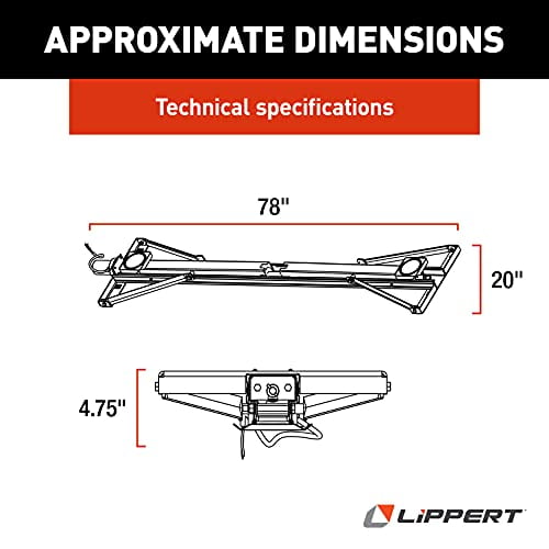 Lippert Components Trailer Stabilizer Jack Stand 298707 Use