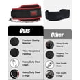 thumbnail image 6 of Seektop Dip Belt with Chain for Weightlifting, Neoprene Waist Belt 36x7 Inch, Adjustable 25-45.3 Inch Waist, for Gym Workout Pull Ups Squat Men Women, 6 of 7