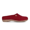 thumbnail image 3 of WoolFit&reg; handmade Felt Slippers | Classic, dark red, 3 of 10