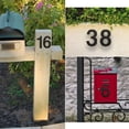 thumbnail image 3 of TIERPOP 304 Stainless Steel Door Numbers Elegant House Number Plate Numbers for Homes & Office Building, 3 of 17