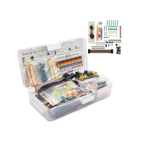 DIY Project Starter Kit For Arduino UNO R3 Kit Electronic DIY Kit Electronic Component Set With Box 830 Tie-points Breadboard