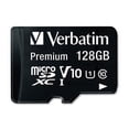 thumbnail image 3 of Verbatim Premium 128 GB Micro SDXC Flash Memory Card w/ SD Adapter, 3 of 7