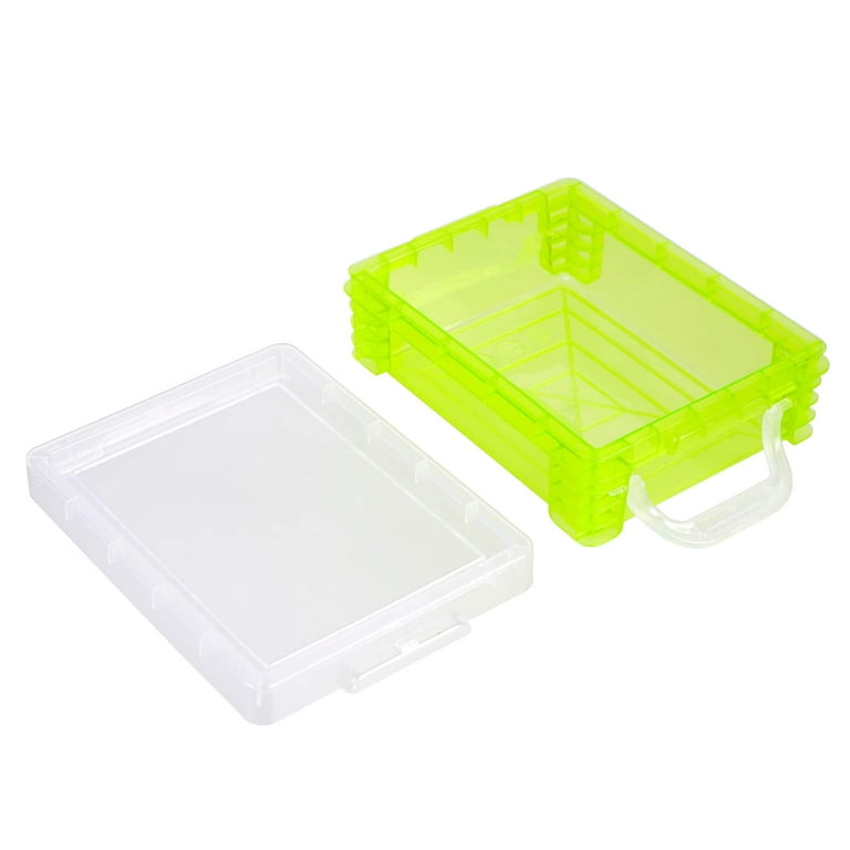 Green Stacking Crayon Box by Simply Tidy - Plastic Storage Containers for  School Supplies, Sewing and Crafts - Bulk 32 Pack