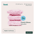 thumbnail image 7 of Keet SR092P Plush Childrens Sofa with Pink Accent Pillows, Charcoal - 32 x 18 x 18 x in., 7 of 7