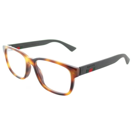 Image of Gucci GG0011O 002 Unisex Square Eyeglasses