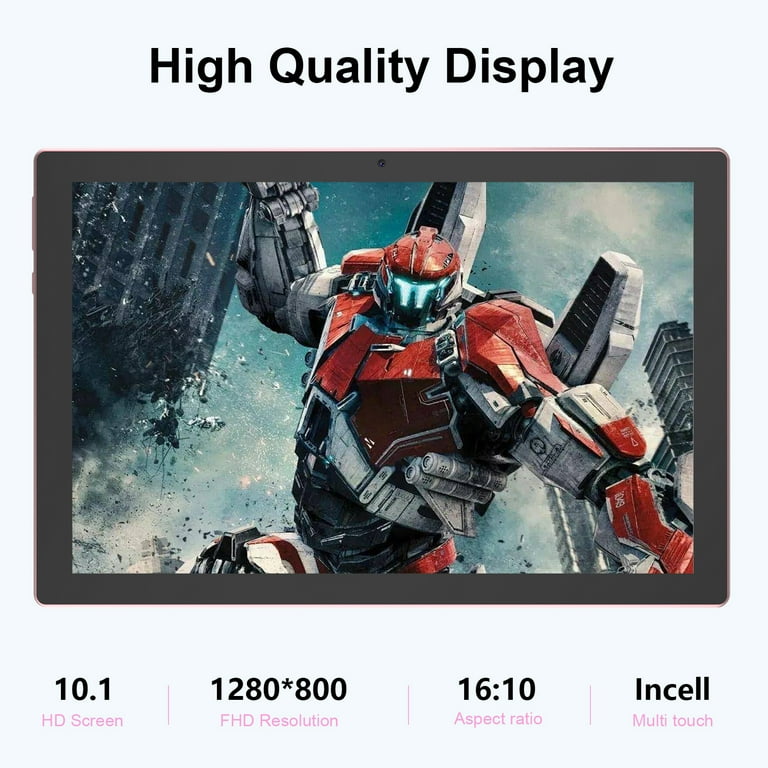 Android 15 Tablet with Case, 10 inch Tablets, 12GB RAM 64GB
