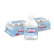 Splash Refresher, Wild Berry Flavored Water, 8 Fl Oz Plastic Bottles (24 Count)
