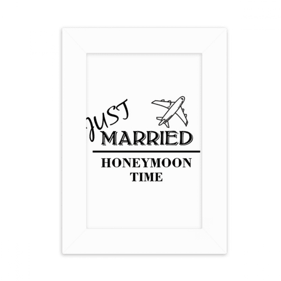 hymoon marriage aircraft desktop photo frame picture display decoration art painting