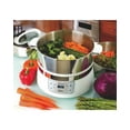 thumbnail image 3 of Euro Cuisine FS2500 Stainless Steel Electric Food Steamer, 3 of 4