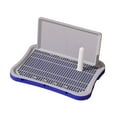 thumbnail image 1 of Perros para perros Dogs Pipe Pee con protección Muro removible Post Poty Potty Pet mascota Azul pequeño, 1 of 8