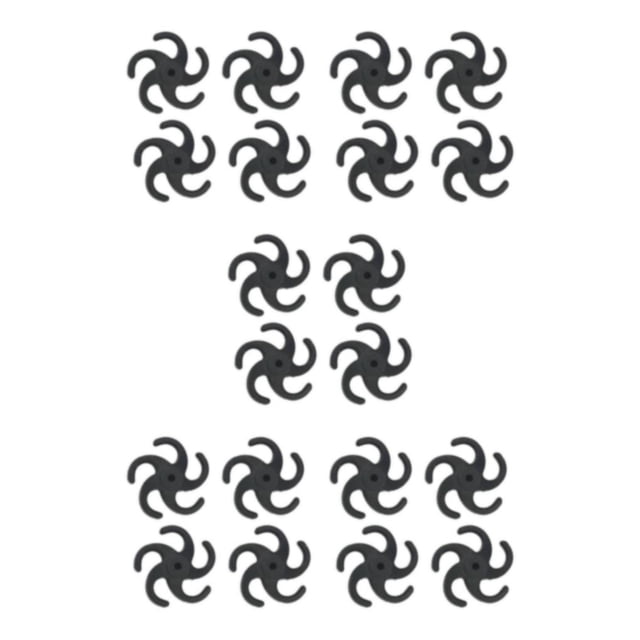 ZheElen Premium Archery Bow String Stabilizer Vibration Absorber Dampeners Enhanced Performance Black 5Set