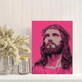 thumbnail image 2 of UXIEQU Jesus Christ Portrait Canvas Wall Art Print 15.75x11.81 Inches, 2 of 8