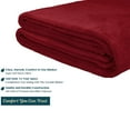 thumbnail image 5 of Super Soft Lightweight Fleece Warm Throw Blanket for Couch Sofa Bed Microfiber, 5 of 9