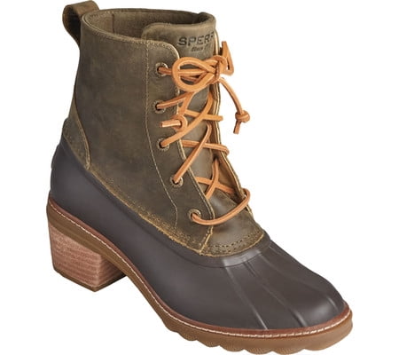 sperry boots olive