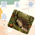 thumbnail image 3 of Hedgehog Gaming Mouse Pad, Mouse Mat, Mouse Pad - Square, 8.3x9.8 Inch, Printed, Non-Slip Rubber Bottom - Suitable for Office and Gaming, 3 of 6