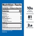 thumbnail image 5 of Nutricost Soy Protein Isolate Powder (2 lb, Unflavored) - 10 Grams of Protein Per Serving, Vegan, GMO-Free & Gluten Free, 5 of 5